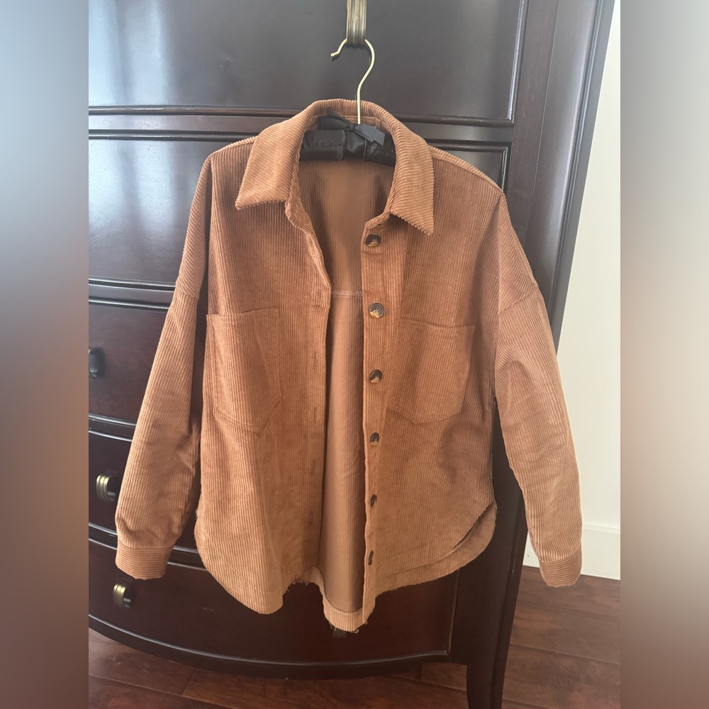 BRAND NEW Rebecca King Cord Shacket - Picture 6 of 12